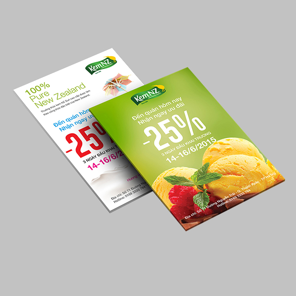 In tờ rơi, tờ gấp, poster